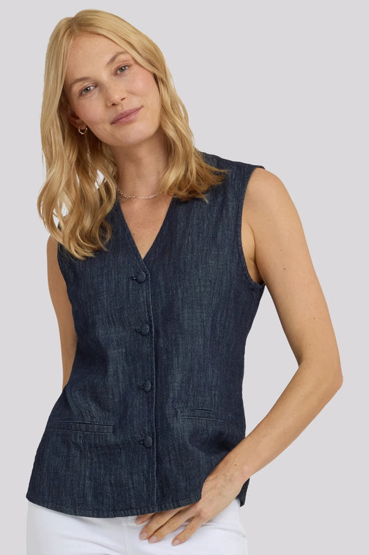 NYDJ Denim Vest