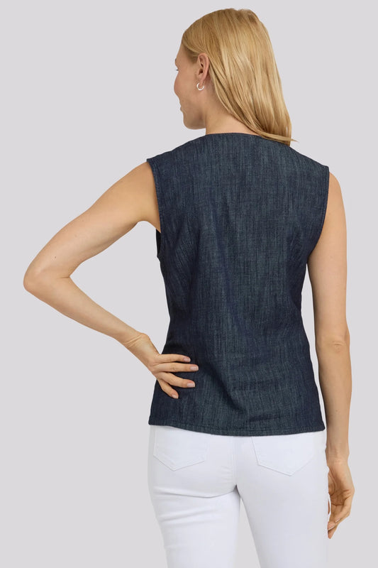 NYDJ Denim Vest