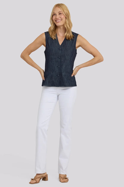 NYDJ Denim Vest