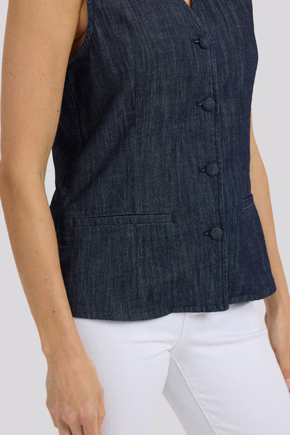 NYDJ Denim Vest