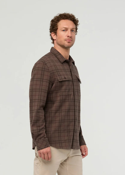 DUER Performance Flannel Overshirt