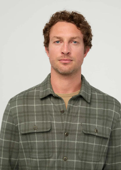 DUER Performance Flannel Overshirt