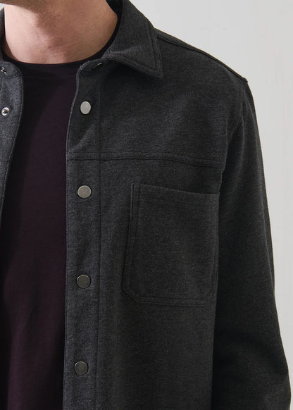 Patrick Assaraf Terry Shirt Jacket