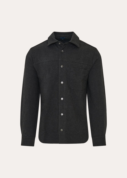Patrick Assaraf Terry Shirt Jacket