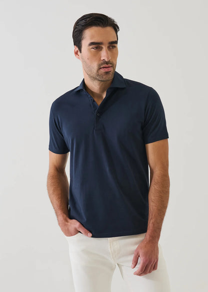 Patrick Assaraf Pima Cotton Stretch Iconic Polo