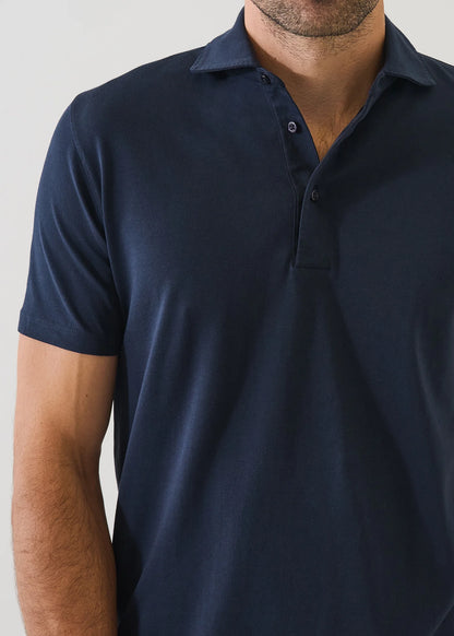 Patrick Assaraf Pima Cotton Stretch Iconic Polo