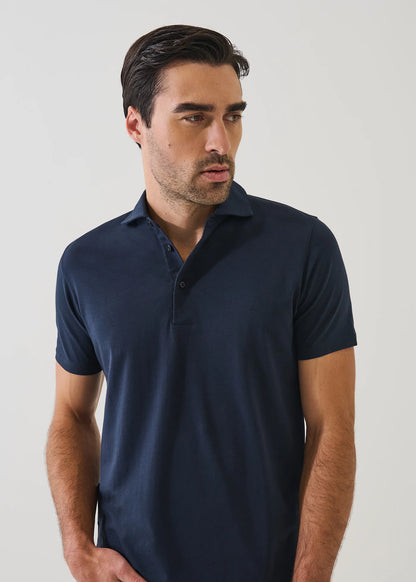 Patrick Assaraf Pima Cotton Stretch Iconic Polo