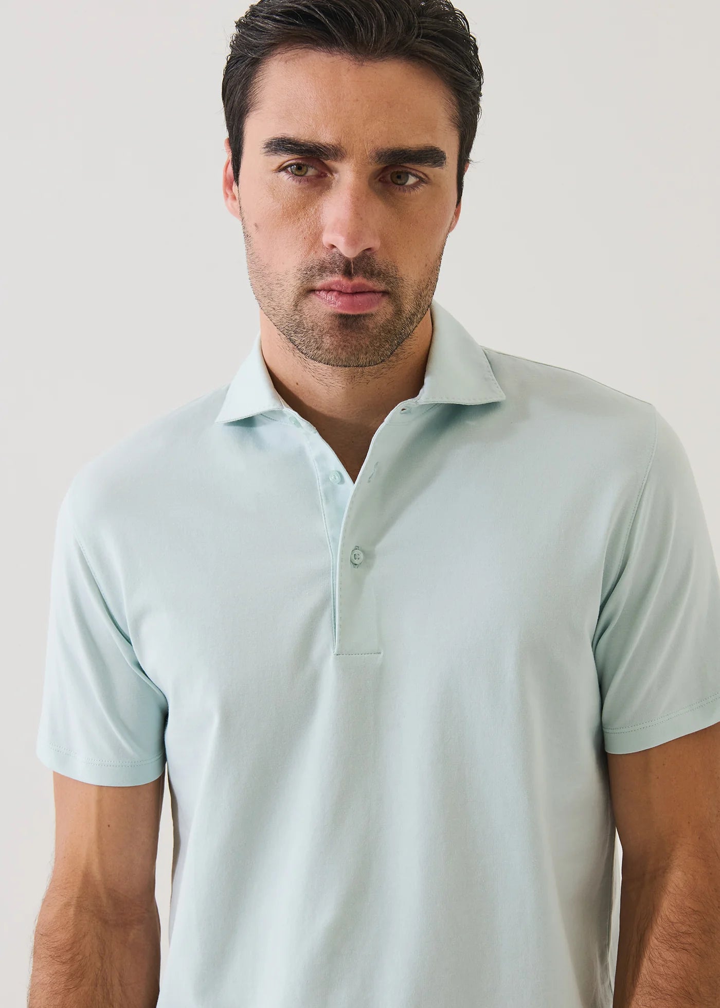 Patrick Assaraf Pima Cotton Stretch Iconic Polo