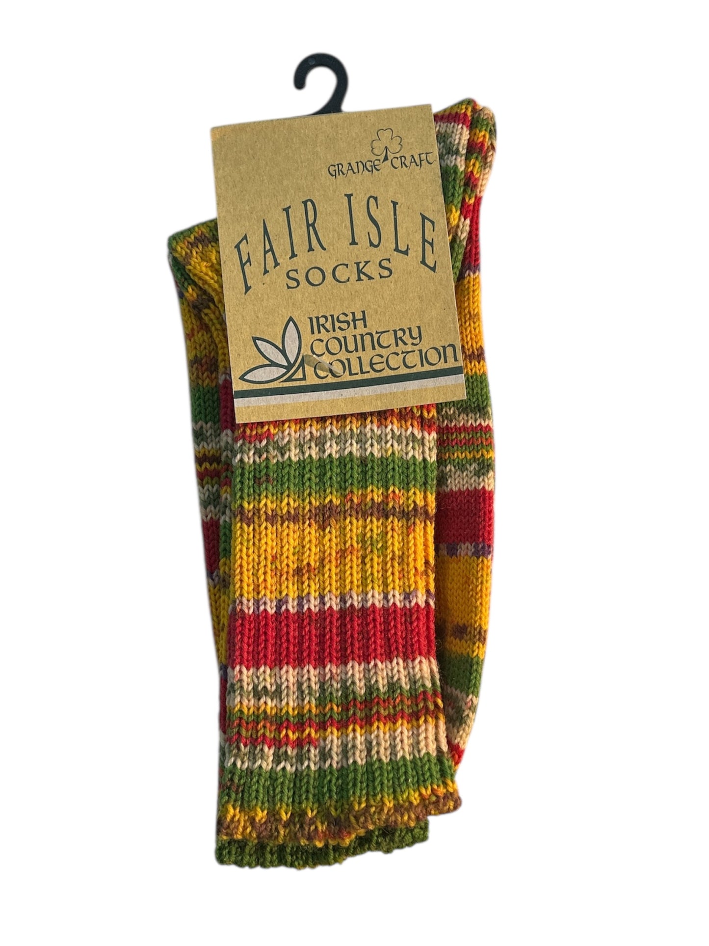 Fair Isle Ladies Socks