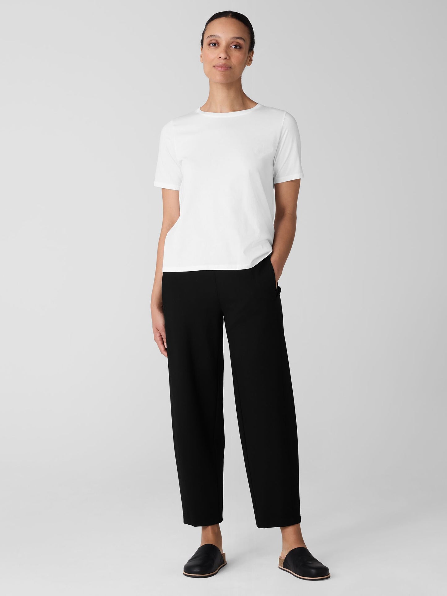 Eileen Fisher Round Neck T-shirt