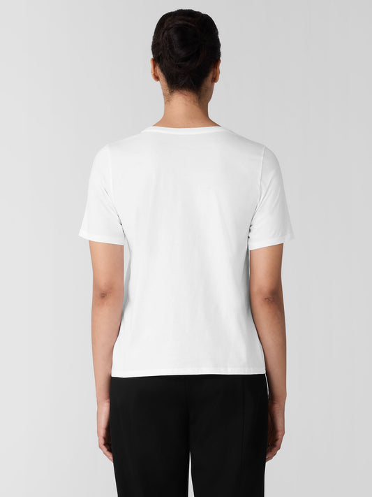 Eileen Fisher Round Neck T-shirt