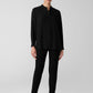 Eileen Fisher Washable Stretch Crepe Slim Ankle Pant