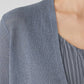 Eileen Fisher Organic Linen Cotton Cropped Cardigan