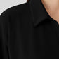 Eileen Fisher Pima Cotton Stretch Jersey Collar Top