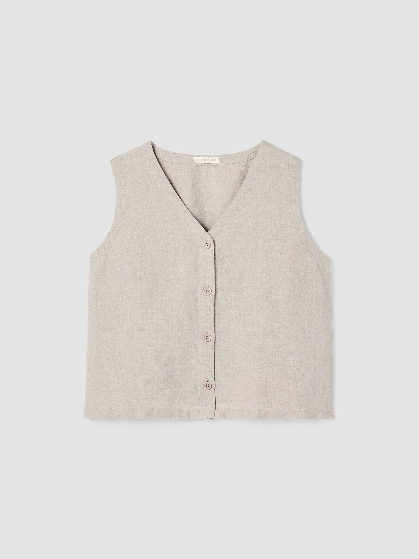Eileen Fisher Organic Linen Vest