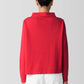 Eileen Fisher Organic Cotton Terry Funnel Neck Top