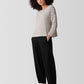 Eileen Fisher Cotton Fluff Open Knit Top