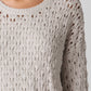 Eileen Fisher Cotton Fluff Open Knit Top