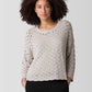 Eileen Fisher Cotton Fluff Open Knit Top