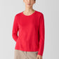 Eileen Fisher Organic Linen Jersey Long Sleeve Top