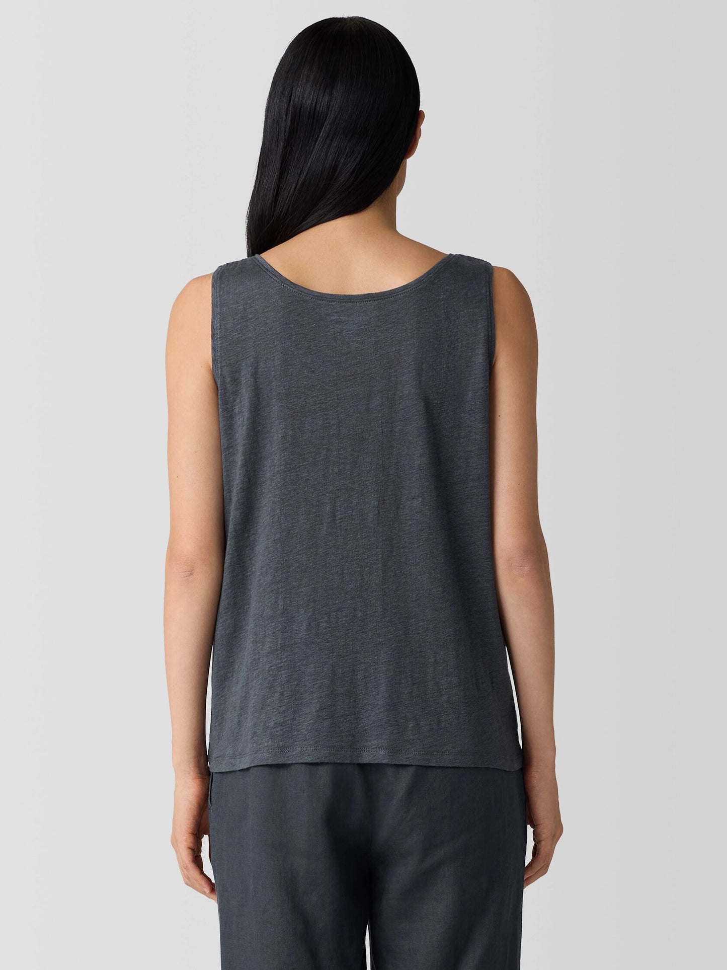 Eileen Fisher Organic Linen Jersey Tank