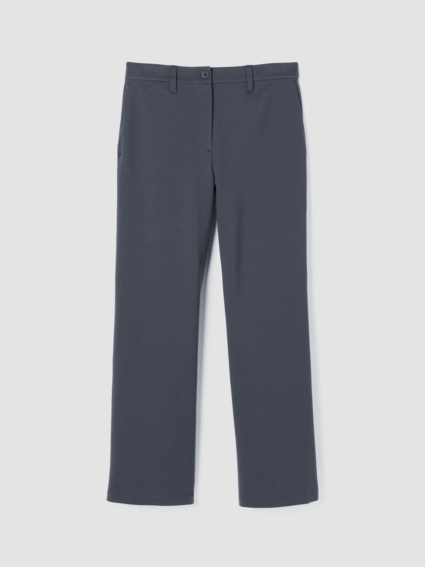 Eileen Fisher Washable Flex Ponte Wide Leg Trouser