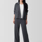 Eileen Fisher Washable Flex Ponte Wide Leg Trouser