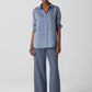 Eileen Fisher Organic Linen Classic Collar Shirt