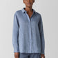 Eileen Fisher Organic Linen Classic Collar Shirt