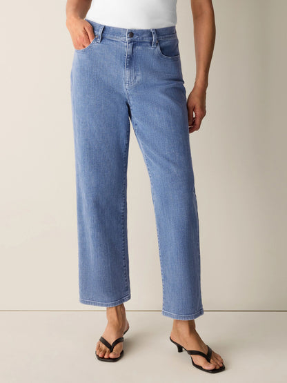 Eileen Fisher Straight Ankle Jean