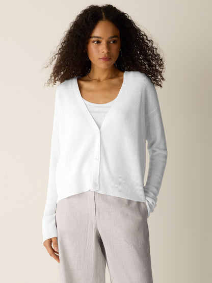 Eileen Fisher V-Neck Cardigan