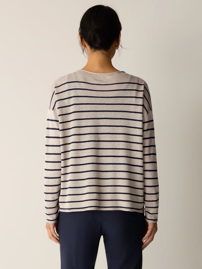 Eileen Fisher Jewel Neck Sweater