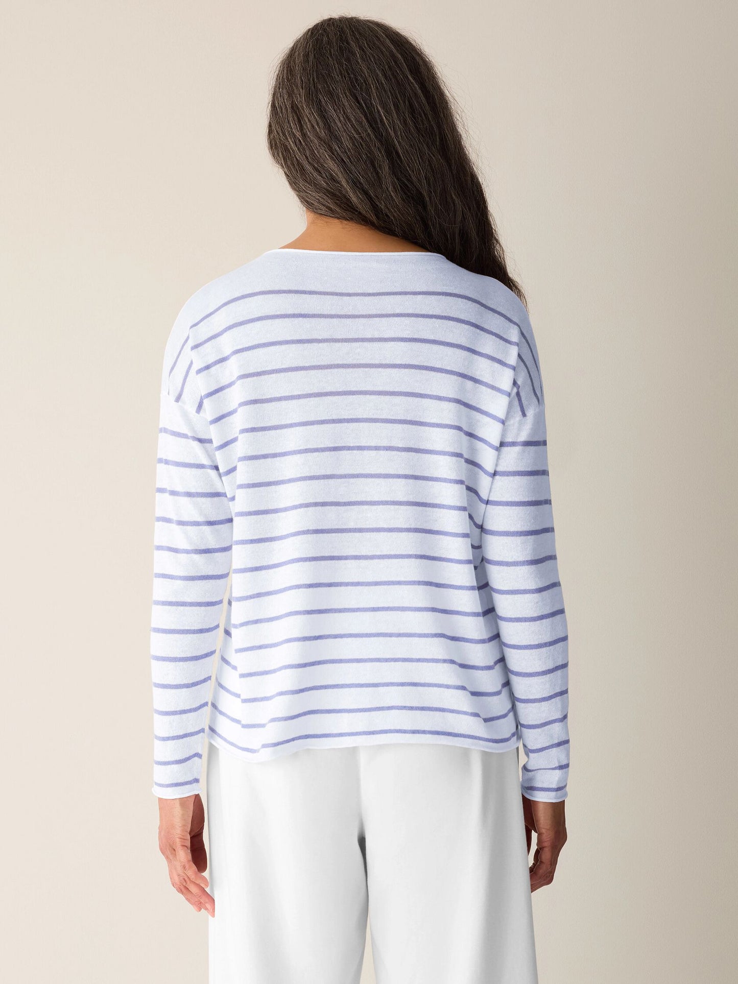 Eileen Fisher Jewel Neck Sweater