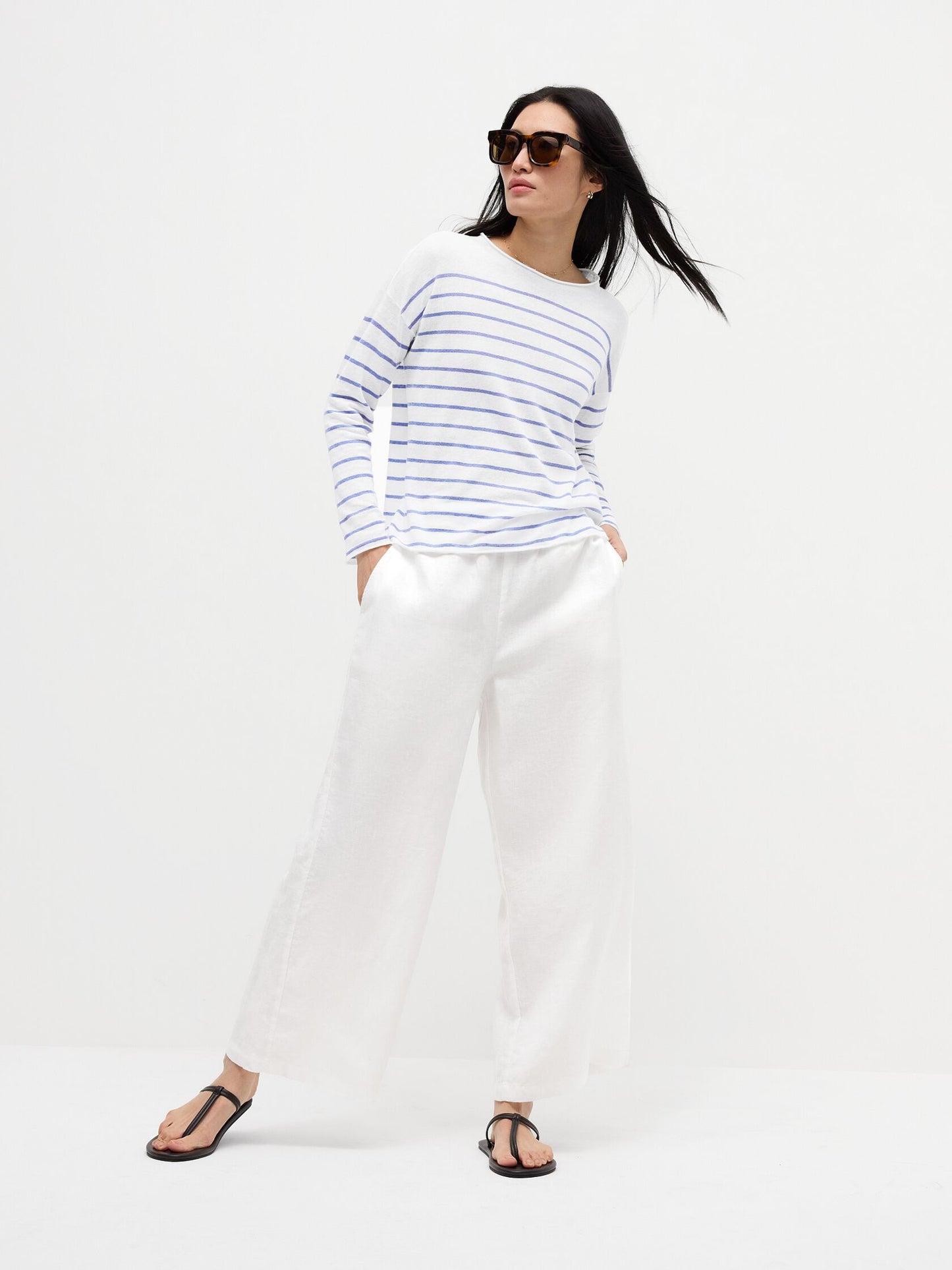 Eileen Fisher Jewel Neck Sweater