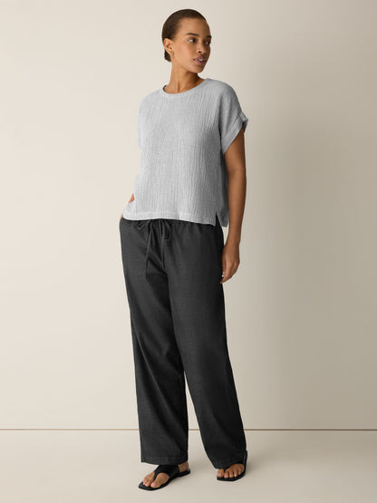 Eileen Fisher Round Neck Top
