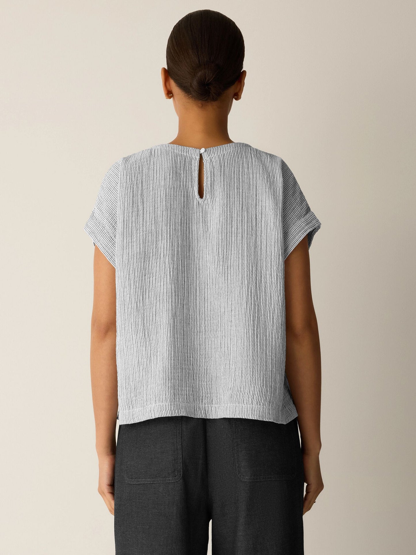 Eileen Fisher Round Neck Top