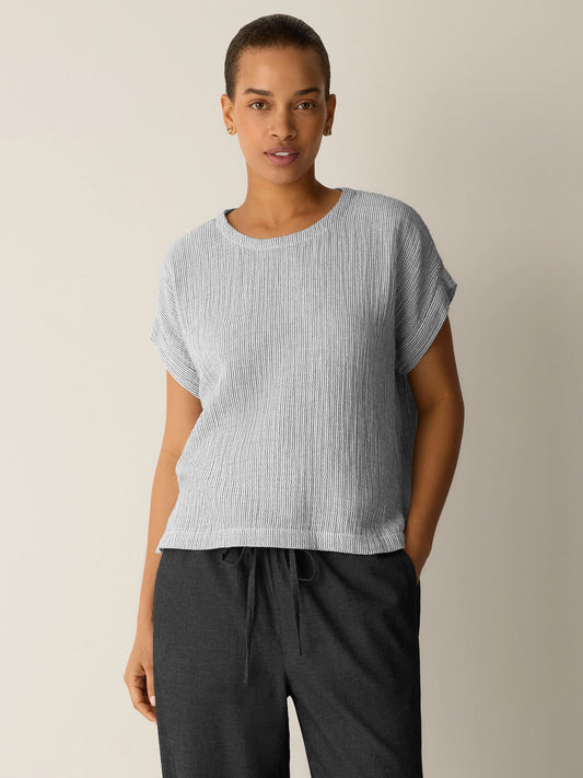 Eileen Fisher Round Neck Top