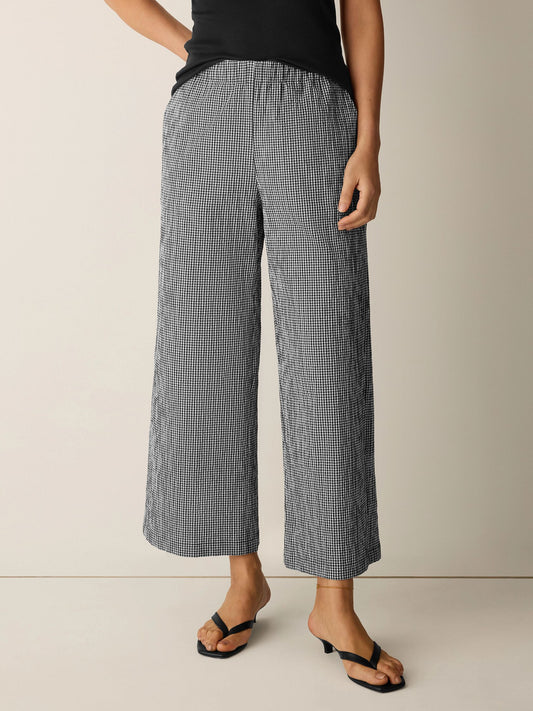 Eileen Fisher Ankle Wide Leg Pant