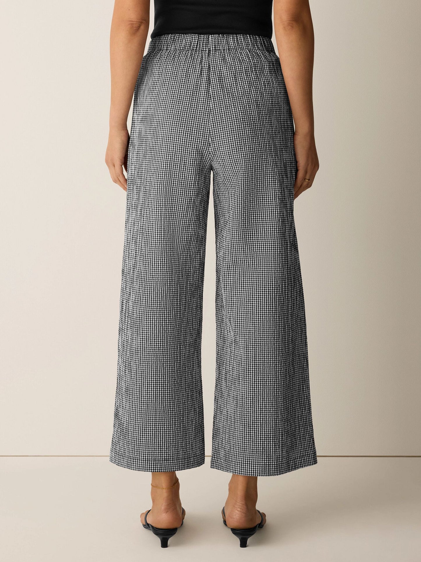 Eileen Fisher Ankle Wide Leg Pant