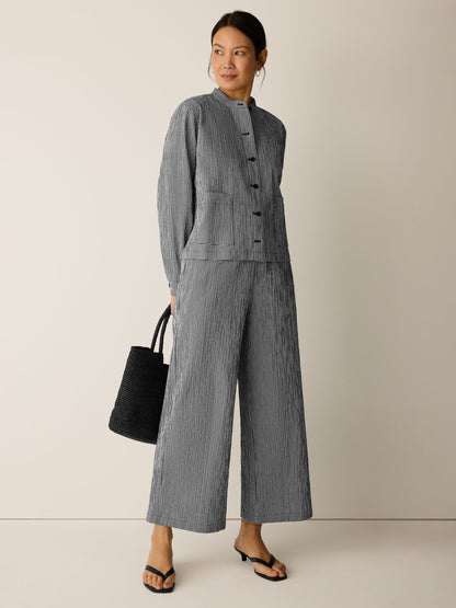 Eileen Fisher Ankle Wide Leg Pant