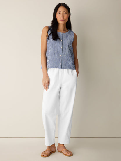 Eileen Fisher Round Neck Vest