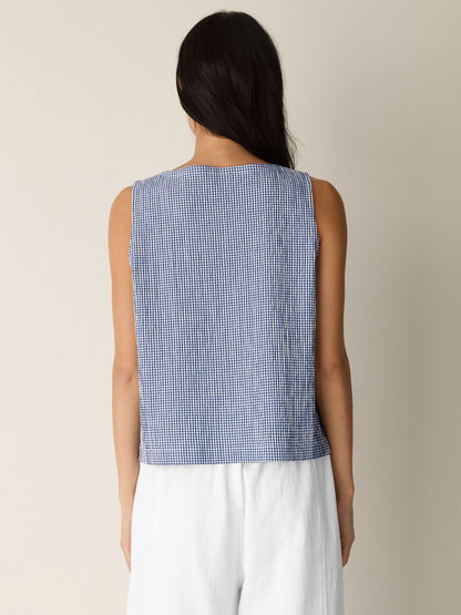 Eileen Fisher Round Neck Vest