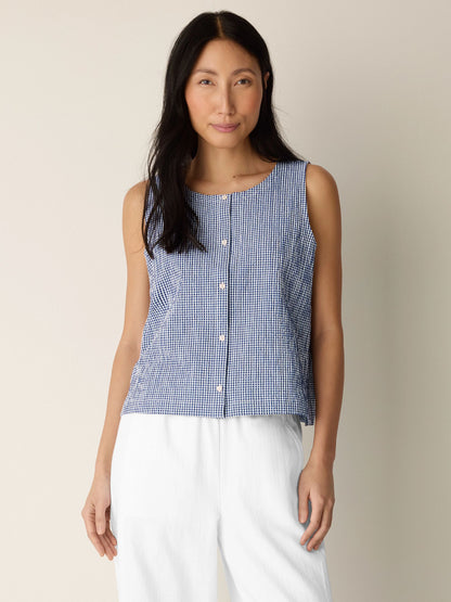 Eileen Fisher Round Neck Vest