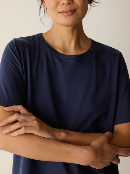 Eileen Fisher Round Neck Short Sleeve T-shirt