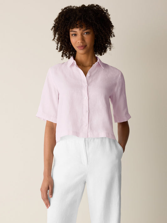 Eileen Fisher Classic Collar Shirt