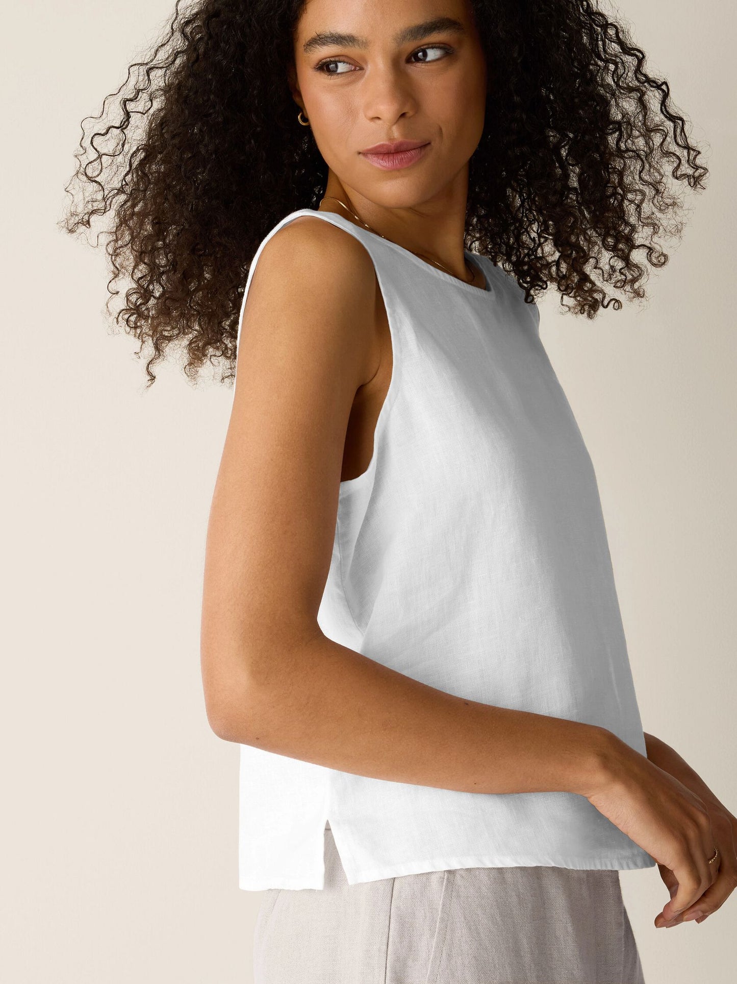 Eileen Fisher Round Neck Shell