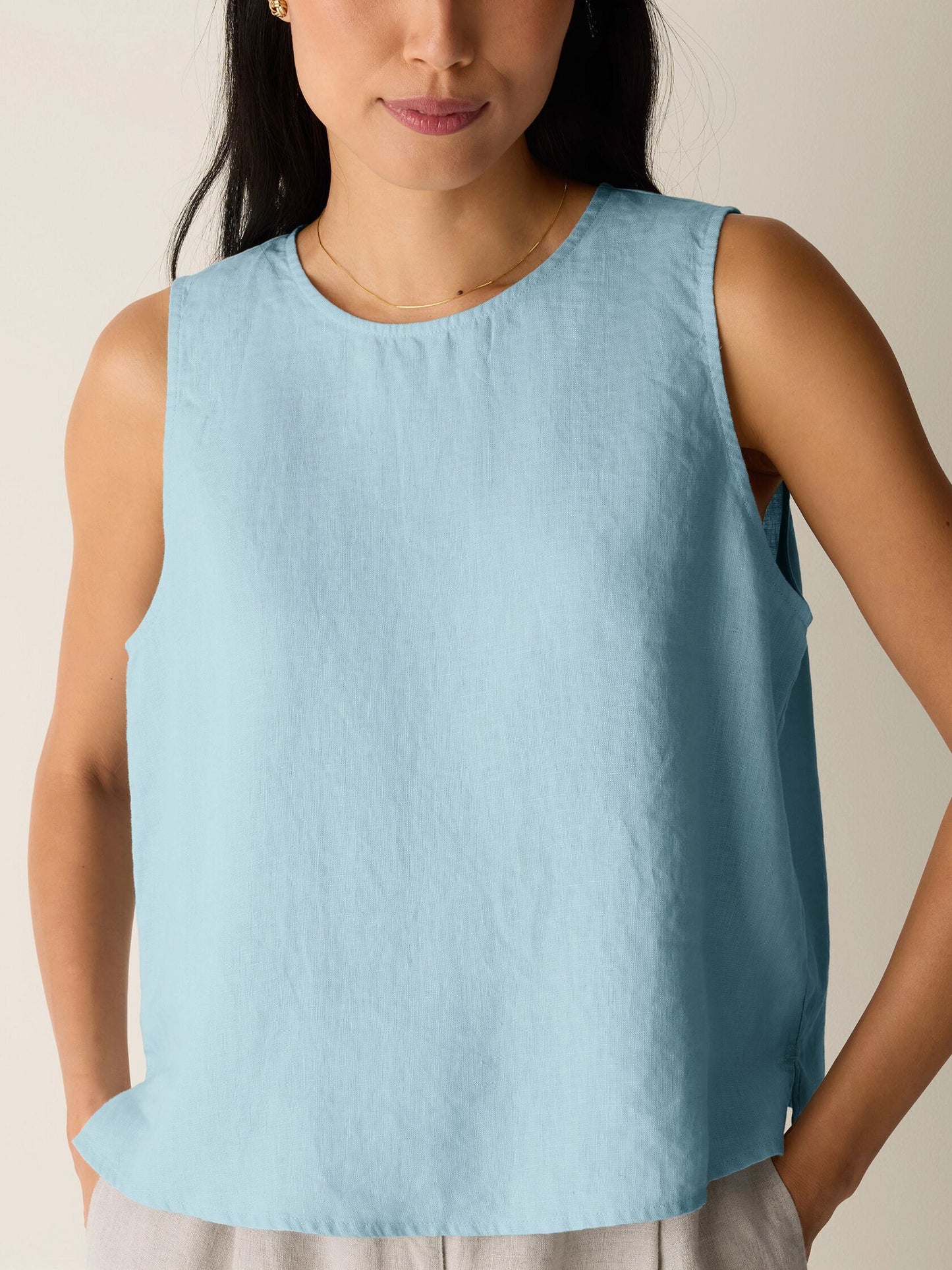 Eileen Fisher Round Neck Shell