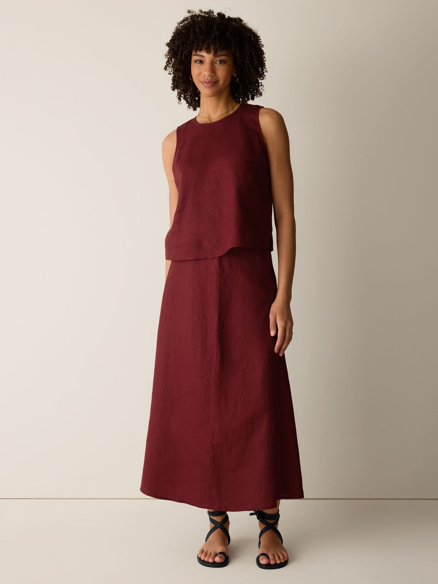 Eileen Fisher Round Neck Shell
