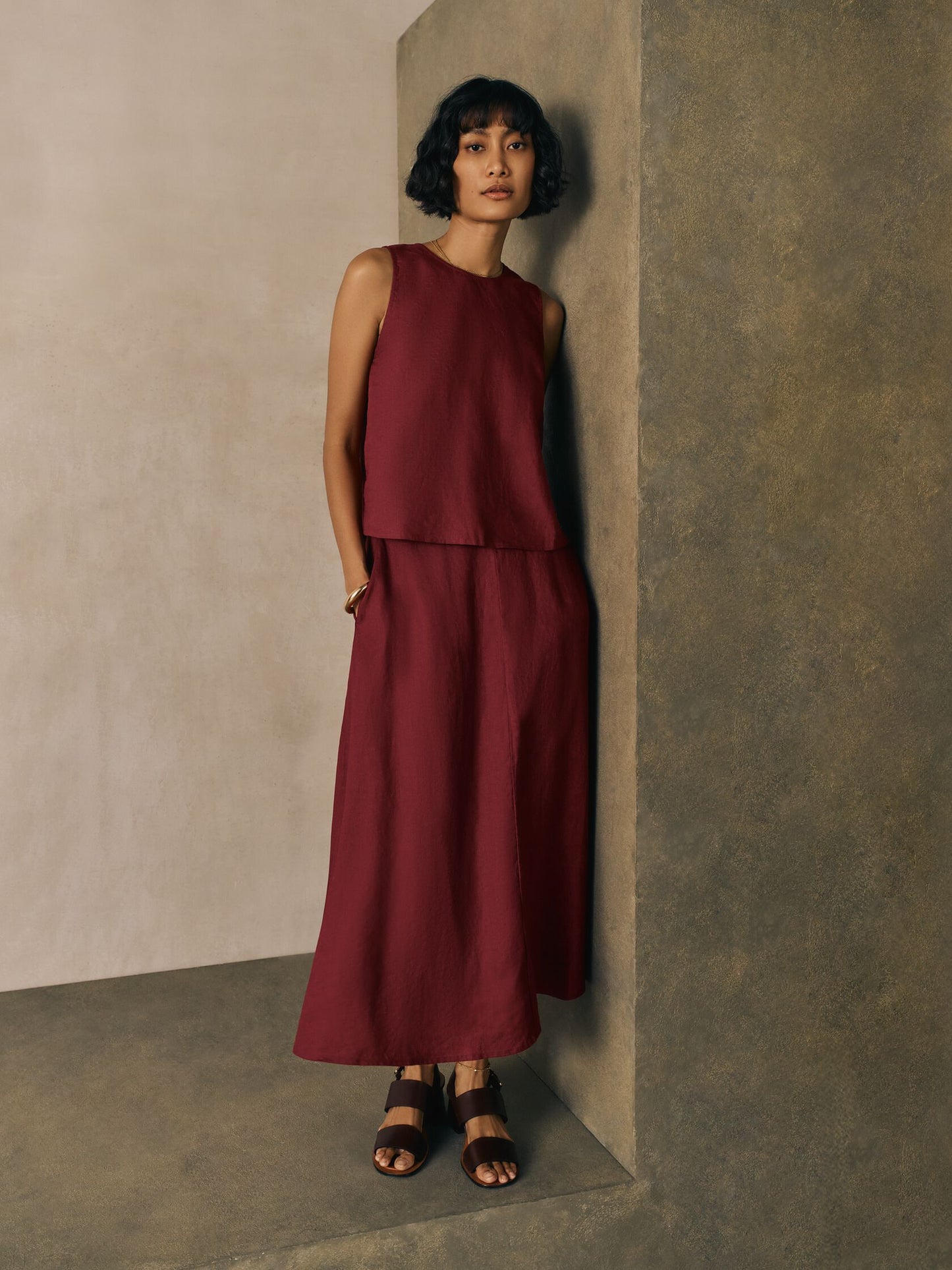 Eileen Fisher Round Neck Shell
