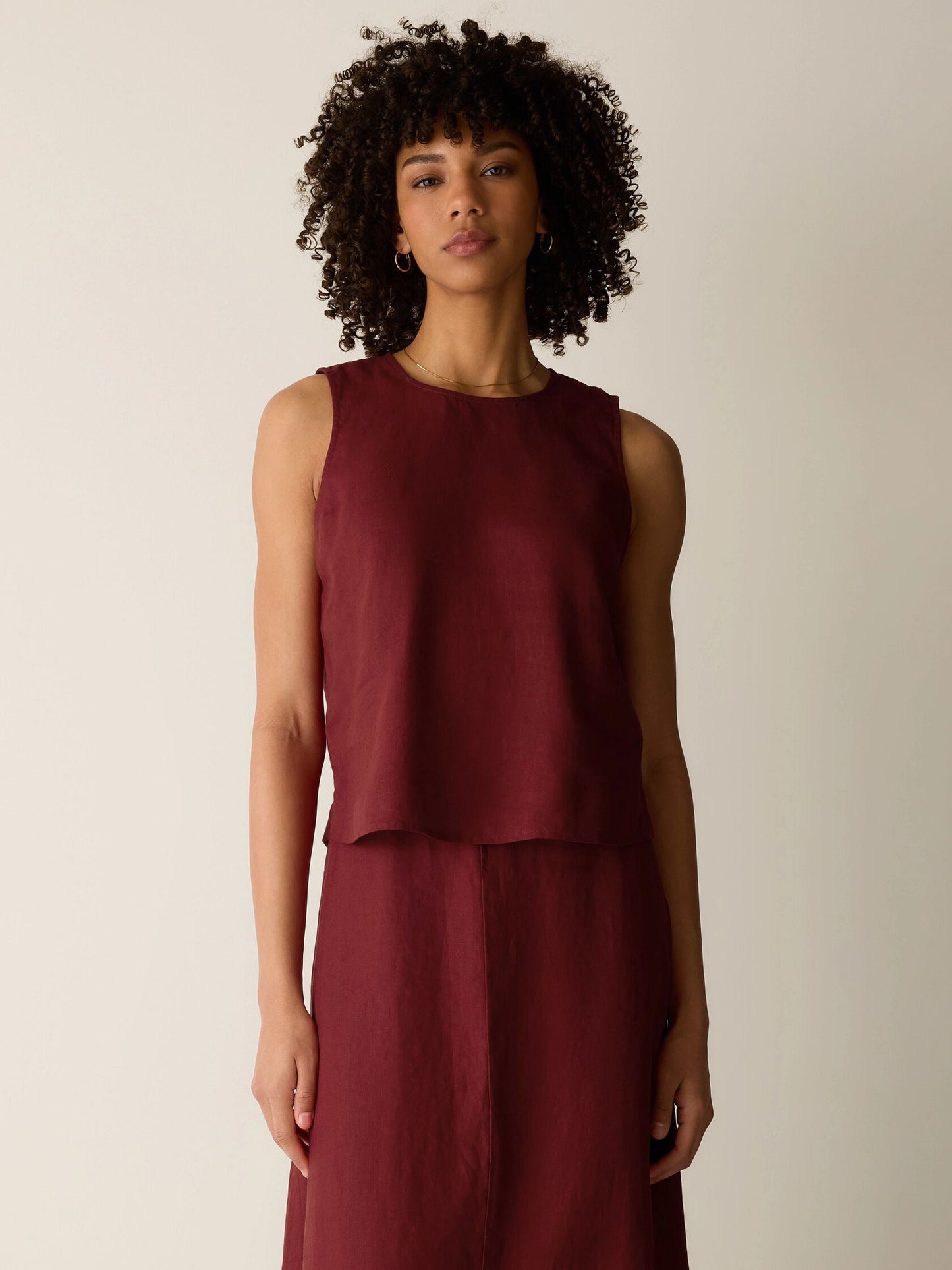 Eileen Fisher Round Neck Shell
